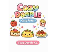 Cozy Foods Coloring Book