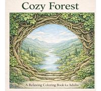 Cozy Forest: A Relaxing Adult Coloring Book with Woodland Paths and Peaceful Nature Scenes (Cozy Series)