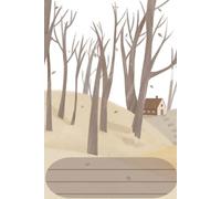 Cozy Forest Cabin: Hygge and Self-Care Journal: Premium A5 Lined Notebook with Aesthetic Autumn/Winter Cover. Perfect for Gratitude, Reading Log, and Reflection