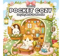 Cozy Friends Coloring Book: Cute Tiny Rooms, Kawaii Animal Spaces, and Relaxing Miniature Worlds to Color (Cozy Friends Coloring Series)