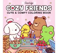 Cozy Friends: Coloring Book for Adults and Kids (Cozy Spaces Coloring)