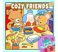 Cozy Friends Coloring Book for Adults & Teens: Relaxing and Easy Designs of Adorable Companions for Stress Relief and Fun: A Wholesome Coloring ... Art for Calm, Creativity, and Joyful Escapes