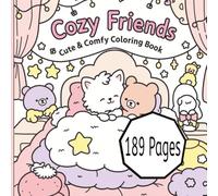 Cozy Friends Cute & Comfy Coloring Pages | Kid's Coloring Pages | Stress-relief for Kids | Kids Activity Book | Children's Coloring Pages