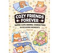 Cozy Friends Forever: Super Cute Animal Characters in Relaxing Moments