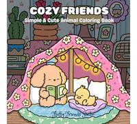 Cozy Friends: Simple & Cute Animal Coloring Book