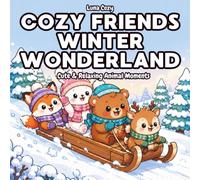 Cozy Friends Winter Wonderland Coloring Book for Kids: A Fun and Easy Coloring Book for Kids Ages 4-8 with Big, Simple Pictures of Cute Animal Friends in the Snow (Cozy Friends Coloring Series)
