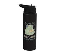 Cozy Frog Controlador de auriculares Gamer We Game at Dawn Stainless Steel Insulated Water Bottle