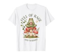 Cozy Frog Full of Rage and Whimsy Funny Frog Meme Camiseta