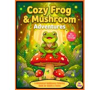 Cozy Frog & Mushroom Adventures: A Whimsical Goblincore Coloring Book for Adults & Teens | 55 Cute Pages of Magical Forest Scenes for Relaxation and ... Bleed-Through) (Whimsical Woodland Escapes)