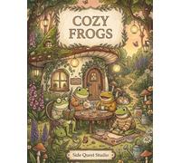 Cozy Frogs: An Adult Coloring Book of Cozy Frogs, Nature & Relaxing Adventures