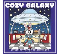 Cozy Galaxy: Cute Sci Fi/Fantasy Coloring Book for Adults and Kids Featuring Exciting, Fun, and Cozy Space Adventures and Charming Scenes with Happy ... Characters For Stress Relief and Relaxation