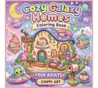 Cozy Galaxy Homes Coloring Book for Adults: A Relaxing Bold & Easy Coloring Book of Cozy Cosmic Homes, Starry Rooms, Alien Gardens, and Peaceful ... & Cozy Galaxy Coloring Books FOR ADULTS)
