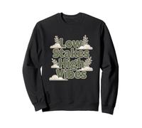 Cozy Gamer y Chill Lifestyle - Low Stakes High Vibes Sudadera
