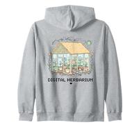 Cozy Gaming Digital Botanist Aesthetic Farming Sim Sudadera con Capucha