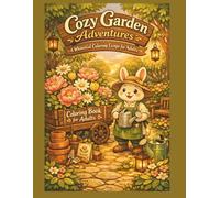 Cozy Garden Adventures: A Whimsical Coloring Escape for Adults: Relaxing Garden Scenes with Charming Critters & Peaceful Outdoor Moments