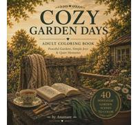 Cozy Garden Days: A Coloring Book of Quiet Moments, Simple Pleasures, and Garden Memories