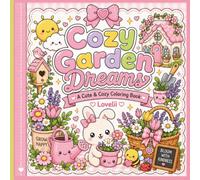 Cozy Garden Dreams A Cute & Cozy Coloring Book: A Cute Bunny Coloring Book With Flowers, Butterflies & Sweet Garden Adventures