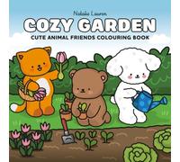 Cozy Garden Friends: Cute Animal Gardening Colouring Book Featuring Cozy Garden Scenes, Simple Designs, Flowers, Vegetables, and Relaxing Pages for Adults and Kids