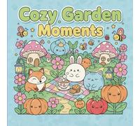 Cozy Garden Moments: A Relaxing Coloring Book with 40 Peaceful Nature Scenes