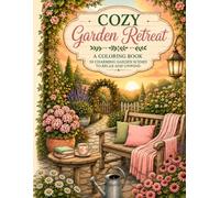 Cozy Garden Retreat: A Cozy Coloring Book with 50 Charming Garden Scenes for Relaxation and Stress Relief (Cozy Spaces Coloring Books)