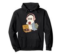Cozy Ghost Music Lover Good Vibes Cozy Sounds Sudadera con Capucha
