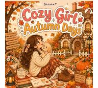 Cozy Girl Autumn Days: A Cozy & Relaxing Fall Coloring Book Featuring 30 Cute Cottagecore Scenes, Cozy Cafés, Pumpkin Patches, Woodland Walks, ... & Peaceful Moments (Cozy Girl Coloring Books)