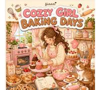 Cozy Girl Baking Days: A Cute & Cozy Coloring Book with Sweet Baking Scenes, Adorable Kitchens, Delicious Treats, and Relaxing Designs for Teens & Adults (Cozy Girl Coloring Books)