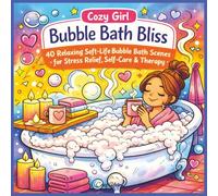 Cozy Girl Bubble Bath Bliss: 40 Relaxing Soft-Life Bubble Bath Scenes for Stress Relief, Self-Care & Therapy