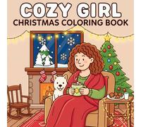 Cozy Girl: Christmas Coloring Book for Adults & Teens