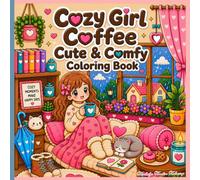 Cozy Girl Coffee Cute & Comfy Coloring Book: Girl Days Cozy Corners & Heartwarming Moments coloring book (Cozy Girl/Cozy Girly coloring books)
