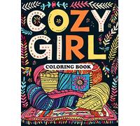 Cozy Girl Coloring Book: Bold and Simple Mandalas for Relaxation and Stress Relief