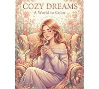 Cozy Girl Coloring Book for Adults 17+: 35 Relaxing Scenes for Peace & Comfort