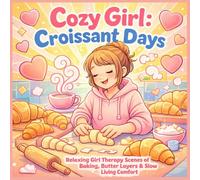 Cozy Girl: Croissant Days: Relaxing Girl Therapy Scenes of Baking, Butter Layers & Slow Living Comfor