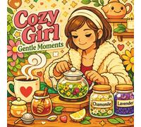Cozy Girl Gentle Moments: A Relaxing Self-Care Coloring Book with Journaling Scenes, Reading Nooks, & Herbal Tea Rituals (Cozy Aesthetic Lifestyle Coloring Series)