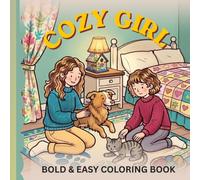 Cozy Girl Life: Cozy Girl Coloring Book