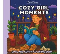 Cozy Girl Moments - A Wholesome Coloring Book Full of Calm, Style & Everyday Joy: Coloring Book for Adults and Teens
