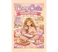 Cozy Girl Moments Coloring Book: Cozy & Cute Coloring Book for Teen Girls Aesthetic Self-Care & Relaxing Pages for Calm, Confidence & Creative Fun