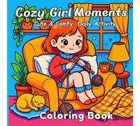 Cozy Girl Moments: Self Love Coloring Book for Adults and Teens Cute & Comfy Daily Activities for Relaxation Girly Scenes (Cozy Spaces Coloring)