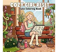 Cozy Girl Reset Coloring Book: A Cute and Cozy Bold and Easy Coloring Book with Simple Designs for Soft Life Reset, Mental Clarity, and Calm, Stress-Free Moments