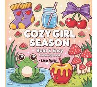 Cozy Girl Season Coloring Book:: 50 Cute Designs for Bold and Easy for Adults and Teens