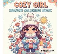 Cozy Girl Season Coloring Book: Fun, Easy & Creative Coloring Book