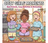 Cozy Girls' Moments: Best Friends, Cozy activities and Relaxation Cute & Comfy Coloring Book for Adults and Teens