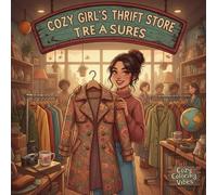 Cozy Girl's Thrift Store Treasures: Funky & Retro Fashion Coloring Book | Fun Easy Bold Line Designs of Vintage Outfits & Thrift Store Style | ... Any Occasion (Aesthetic Vibes Coloring Book)