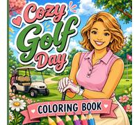 Cozy Golf Day: 40 Adorable Golf Coloring Pages Filled with Clubhouse Fun and Charming Adventures (Girly Cozy Day)
