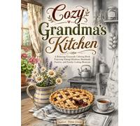 Cozy Grandma's Kitchen: A Relaxing Grayscale Coloring Book Featuring Vintage Kitchens, Handmade Pastries, and Family Cooking Moments (Enchanted Realms)