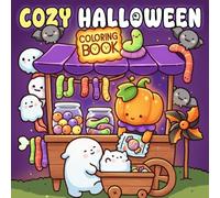 Cozy Halloween Coloring Book: Charming Autumn Nights Coloring Pages Featuring Pumpkins, Friendly Ghosts, Cute Spooky Scenes, and Relaxing Fun for Adults and Teens