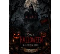 Cozy Halloween Coloring Book for all ages: Easy Big Bold Halloween Coloring Pages Featuring Pumpkins, Friendly Ghosts, Witches, Black Cats, Haunted ... | Fun for Teens, adults & senior citizens