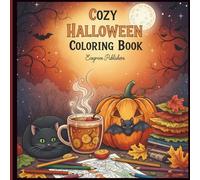 Cozy Halloween Critters Coloring Book: Spooky Fun & Relaxing Designs for Adults and Kids
