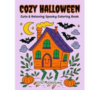 Cozy Halloween: Cute & Relaxing Spooky Coloring Book