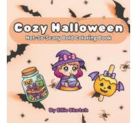 Cozy Halloween: Not-So-Scary Bold Coloring Book